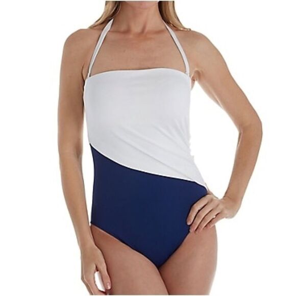 NWT Lauren Ralph Lauren Bel Aire Swimsuit - Picture 3 of 6